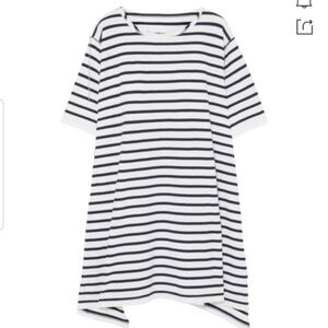 MM6 Maison Margiela Striped Inside-Out Dress XS